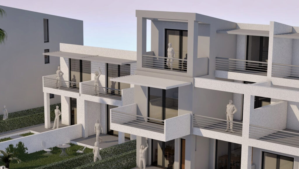 3D visualization of complex Dafni 2 terraces
